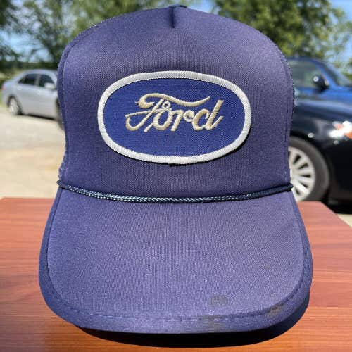 Vintage Ford Patch Hat Snapback San Sun Adjustable Sunglasses Cap & Visor