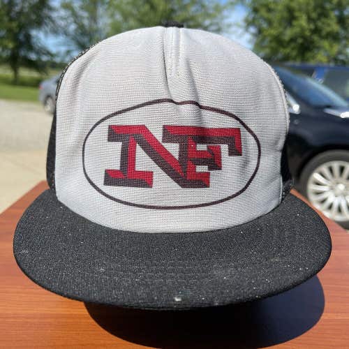 Vintage NF National Farmer Snapback Farm Hat Cap