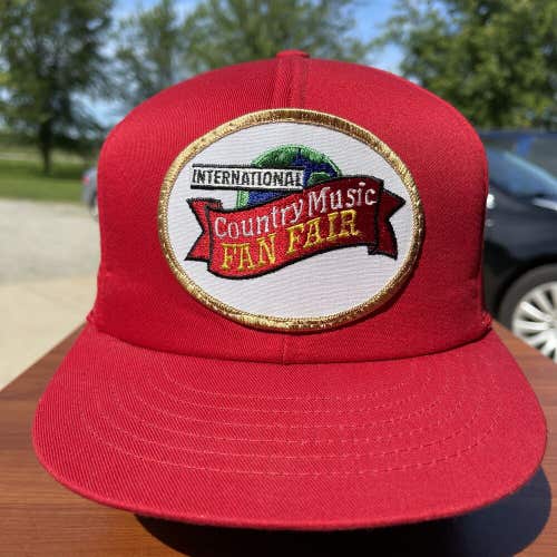 Vintage International Country Music Fan Fair Nashville Snapback Trucker Hat Cap