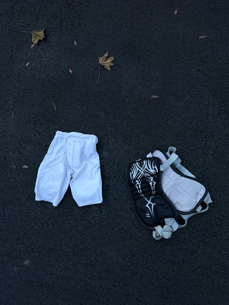 White YOUTH Small Game Pants + Protective Side Pads