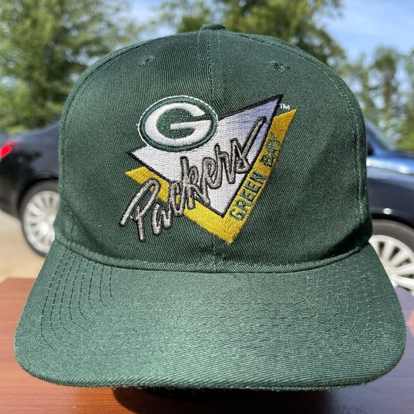 Packers Green Bay Hat Fitted 7 Women X-Sm or Youth Lg NFL Wool GB VTG USA  Cap