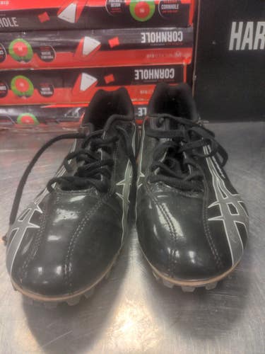 Asics Used Size 9.0 (Women's 10) Black Adult Cleats