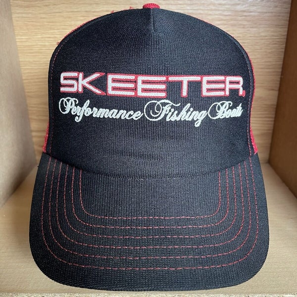 Vintage Skeeter Performance Fishing Boats Snapback Hat Cap Made In