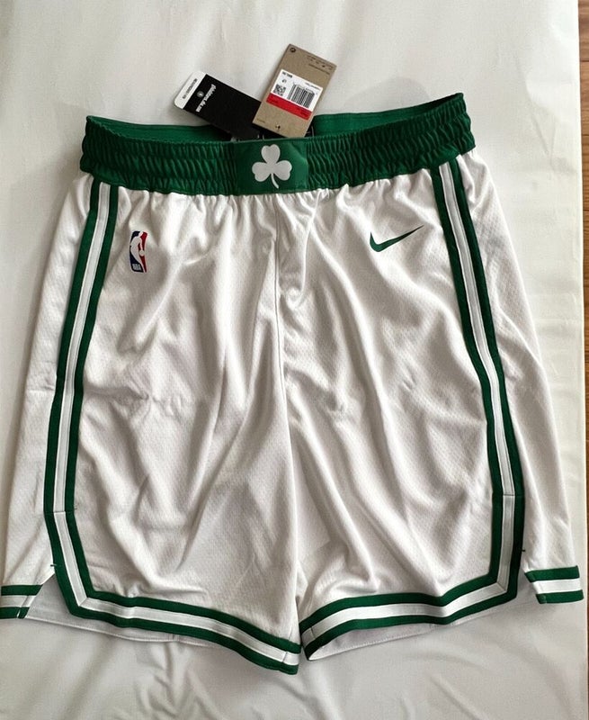 Boston Celtics Nike Official Swingman Shorts On Court Basketball