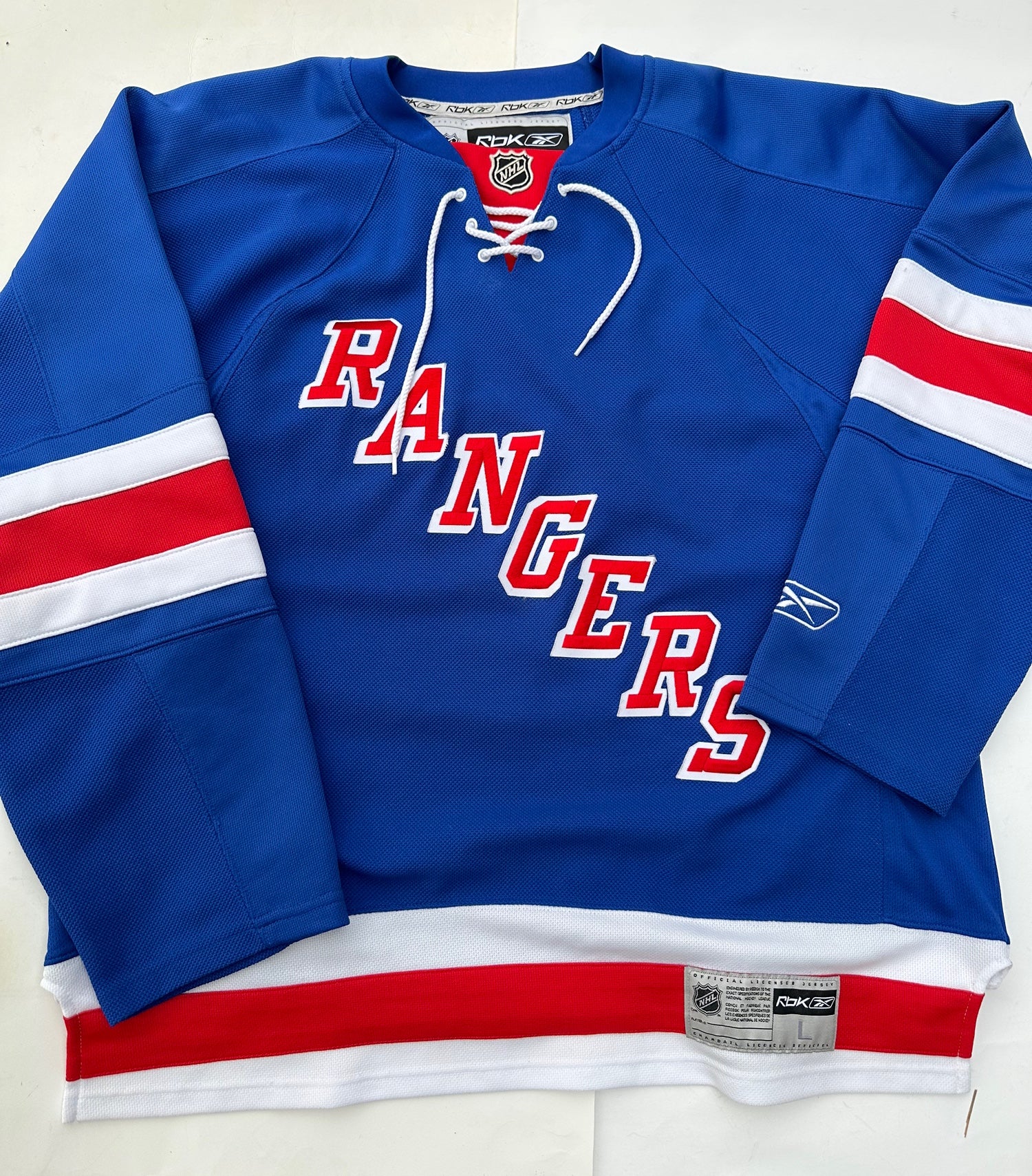 New York Rangers Fanatics Authentic Team-Issued #22 White Practice Jersey -  Size 56