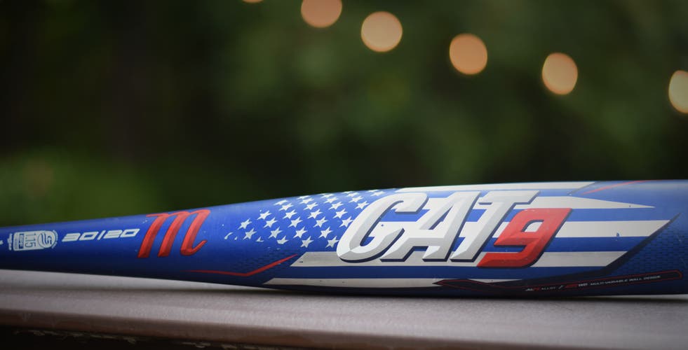 Marucci Pastime CAT 9 Alloy Bat (-10) 20 oz 30" USSSA Certified *Free Major League Baseball*