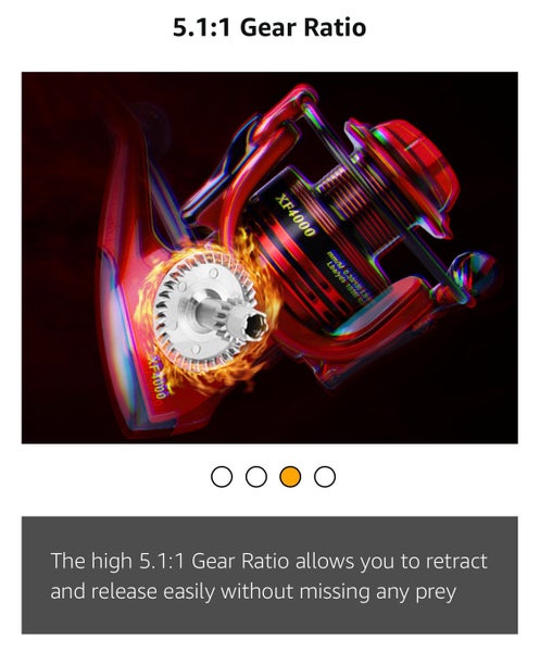 Sougayilang GB5000 Fishing Reel