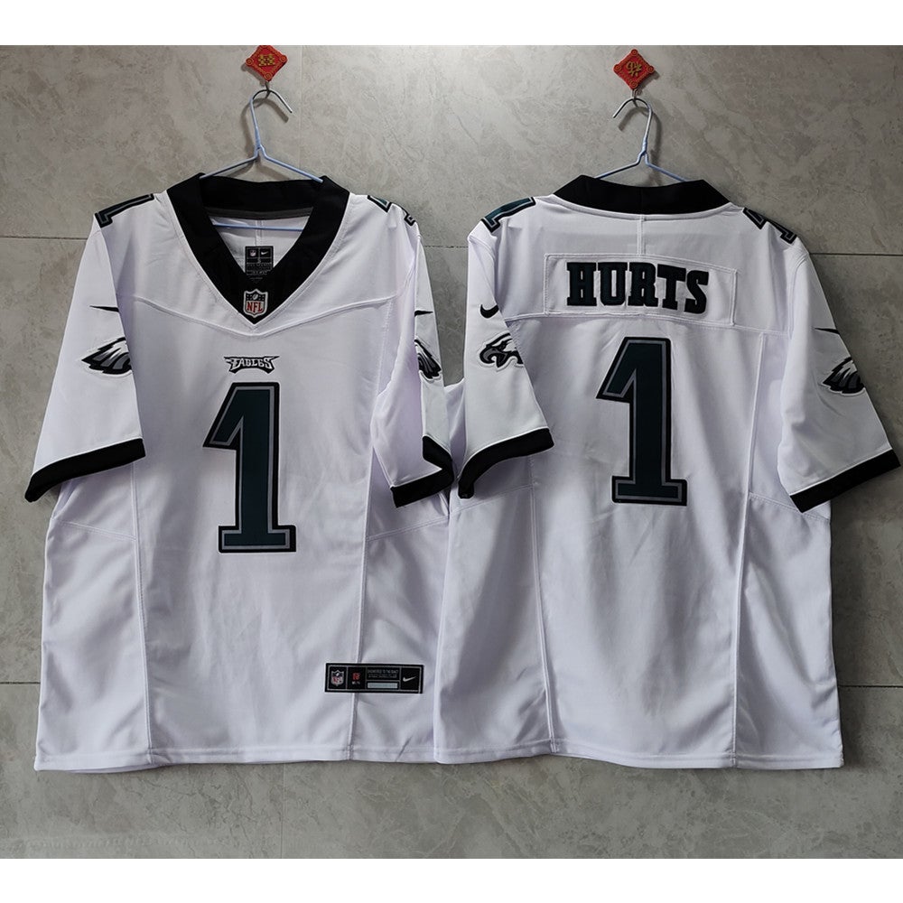 Men Philadelphia Eagles Nike White Vapor Limited Jersey