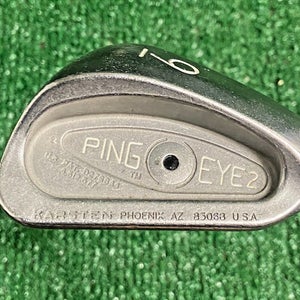 Ping Eye 2 9 Iron Black Dot Single Club Men's RH ZZ Lite Stiff Steel 36 Inches