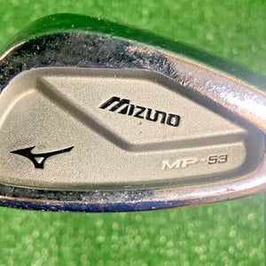 Mizuno MP-53 9 Iron Grain Flow Forged RH Plus Length S300 Stiff Steel 37.25 Inch