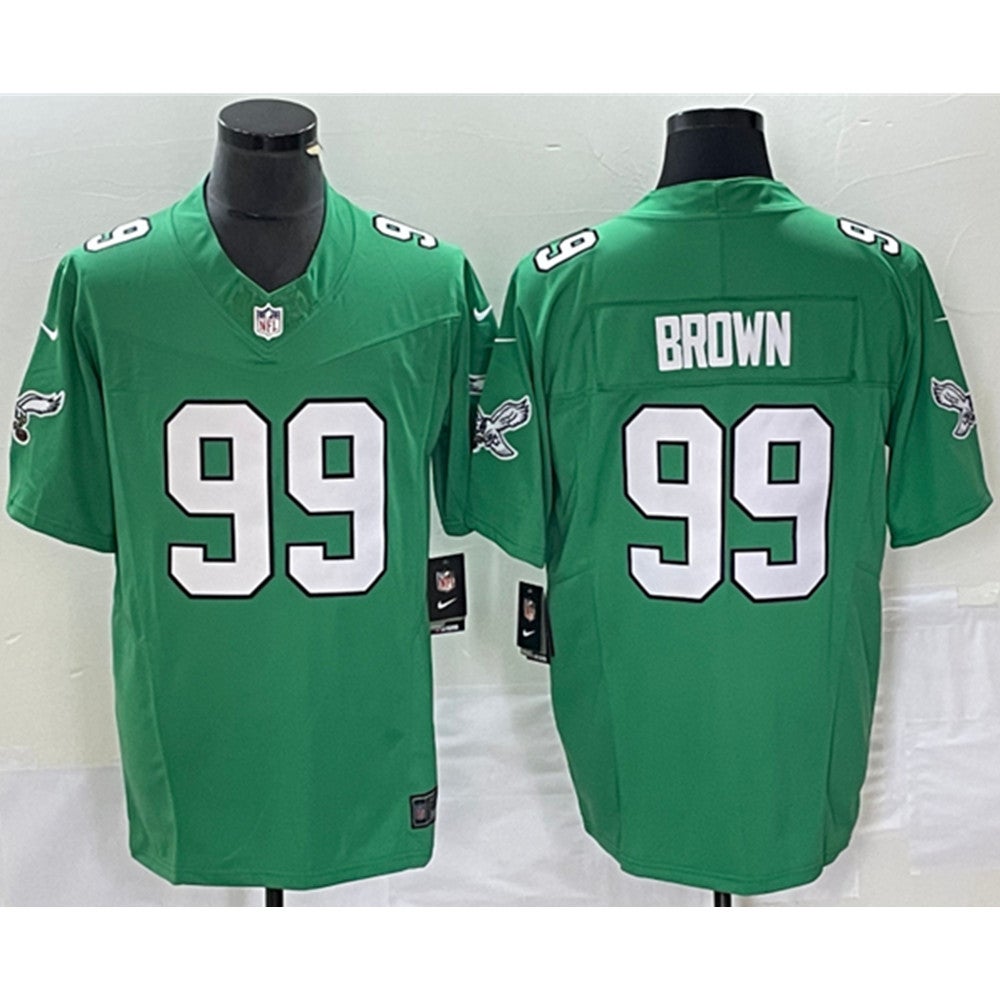 Philadelphia Eagles Jerome Brown Green Alternate Limited Jersey SidelineSwap