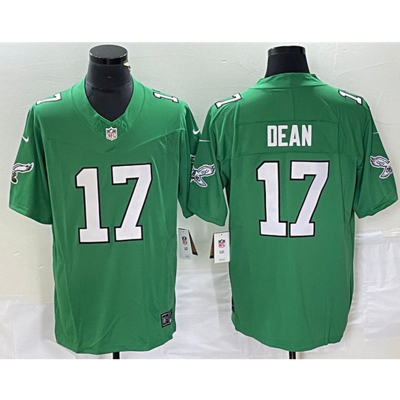 Men's Nike Nakobe Dean Green Philadelphia Eagles Player Game Jersey Size: 3XL