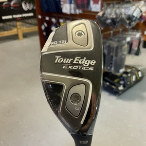 Tour Edge Exotics Pro 721 19° Hybrid Tensei AV Raw Blue Stiff Flex Mens Right