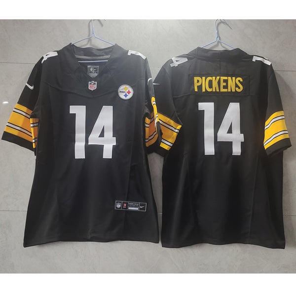 Men's Pittsburgh Steelers #14 George Pickens Black Vapor Untouchable  Limited Stitched Jersey on sale,for Cheap,wholesale from China