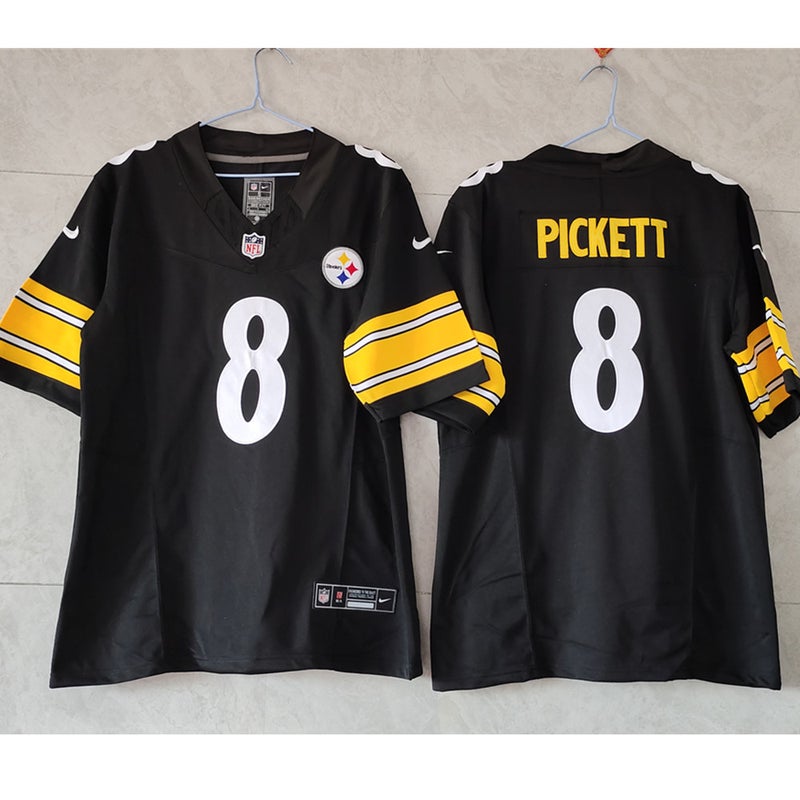 Men's Nike Kenny Pickett White Pittsburgh Steelers Player Game Jersey