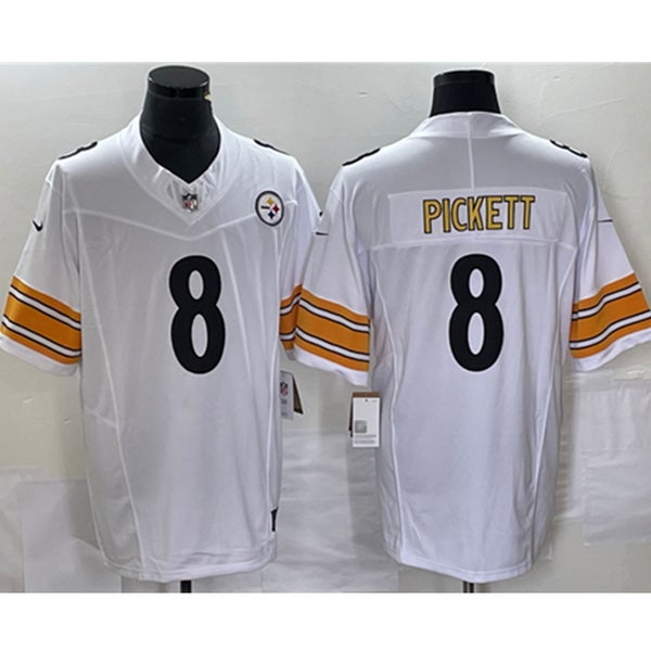 Men's Nike Kenny Pickett Black Pittsburgh Steelers Player Game Jersey Size: Medium