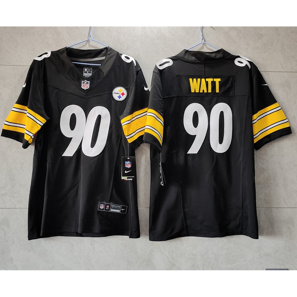 Nike Men's Pittsburgh Steelers T.j. Watt Game Jersey Black M