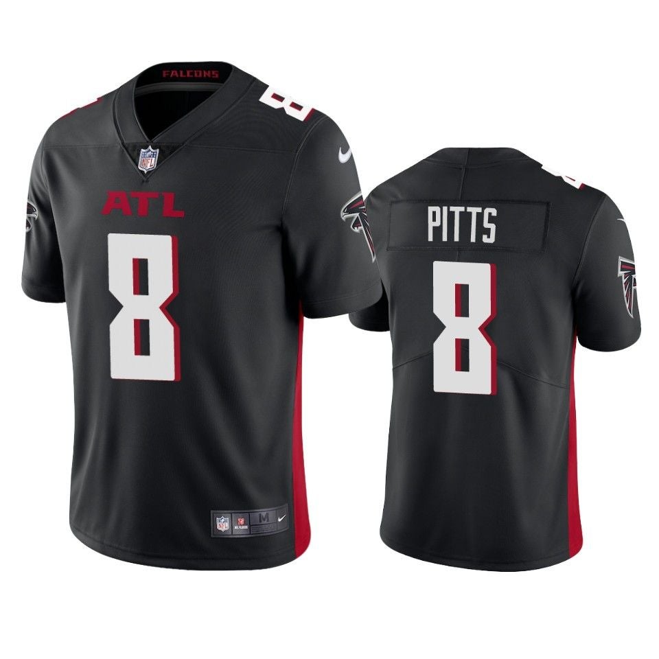 Youth Kyle Pitts Black Atlanta Falcons Replica Player Jersey : Sports &  Outdoors 