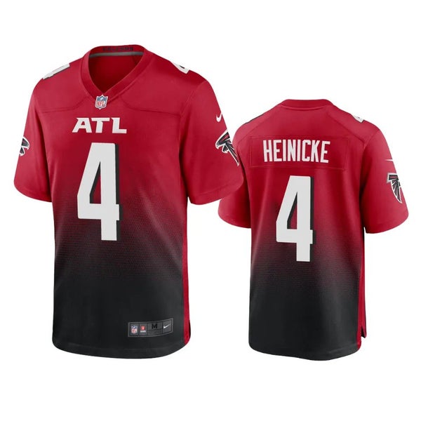 Women's Nike Taylor Heinicke Black Atlanta Falcons Game Player Jersey Size: Medium