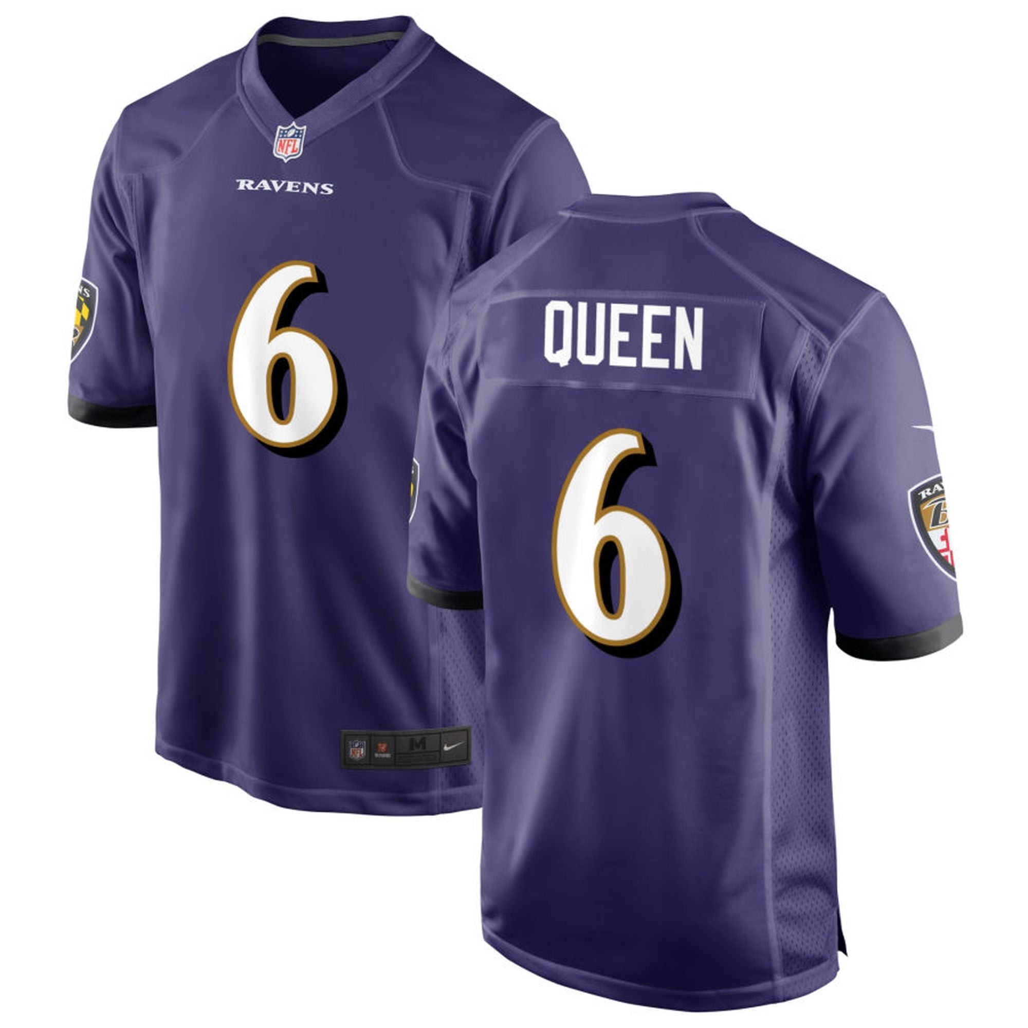 : NFL PRO LINE Men's Patrick Queen Purple Baltimore Ravens Team  Player Jersey : Sports & Outdoors