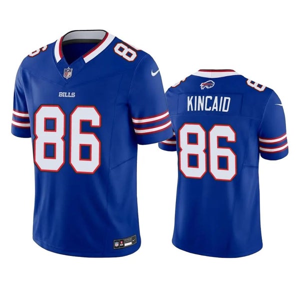 Men's Nike Dalton Kincaid White Buffalo Bills Game Jersey Size: 3XL