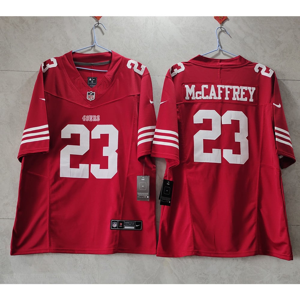 San Francisco 49ers Christian McCaffrey Scarlet Alternate Vapor F.U.S.E.  Limited Jersey