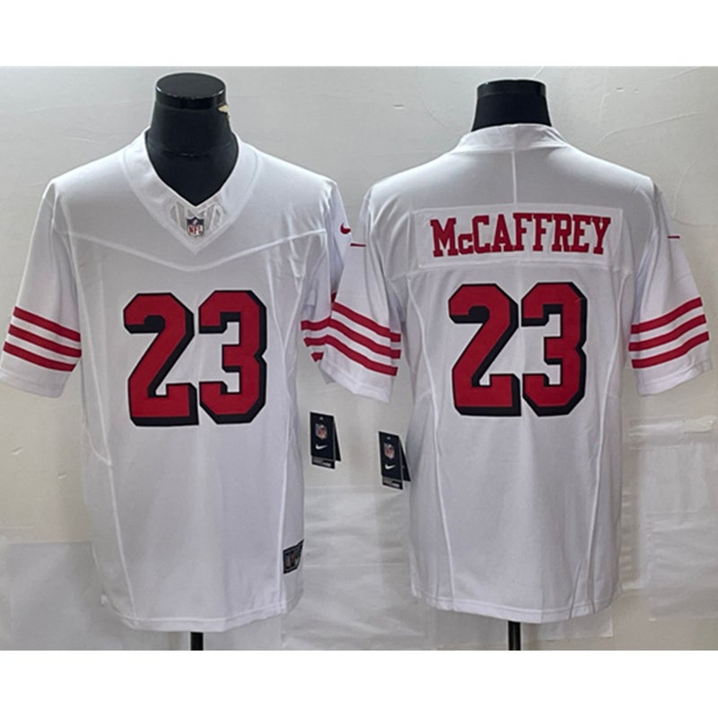 Men's San Francisco 49ers Trey Lance Nike White Alternate 2 Vapor Limited  Jersey