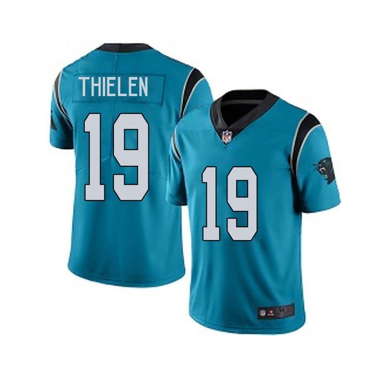 Men's Nike Jaycee Horn Blue Carolina Panthers Game Jersey