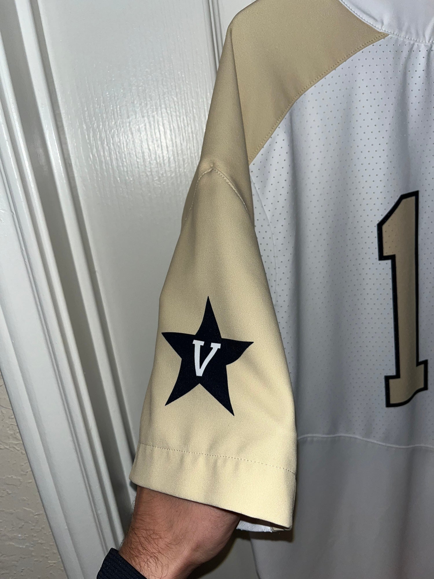Vanderbilt Commodores Nike Baseball Jersey Team Issued XL Numbered Interior