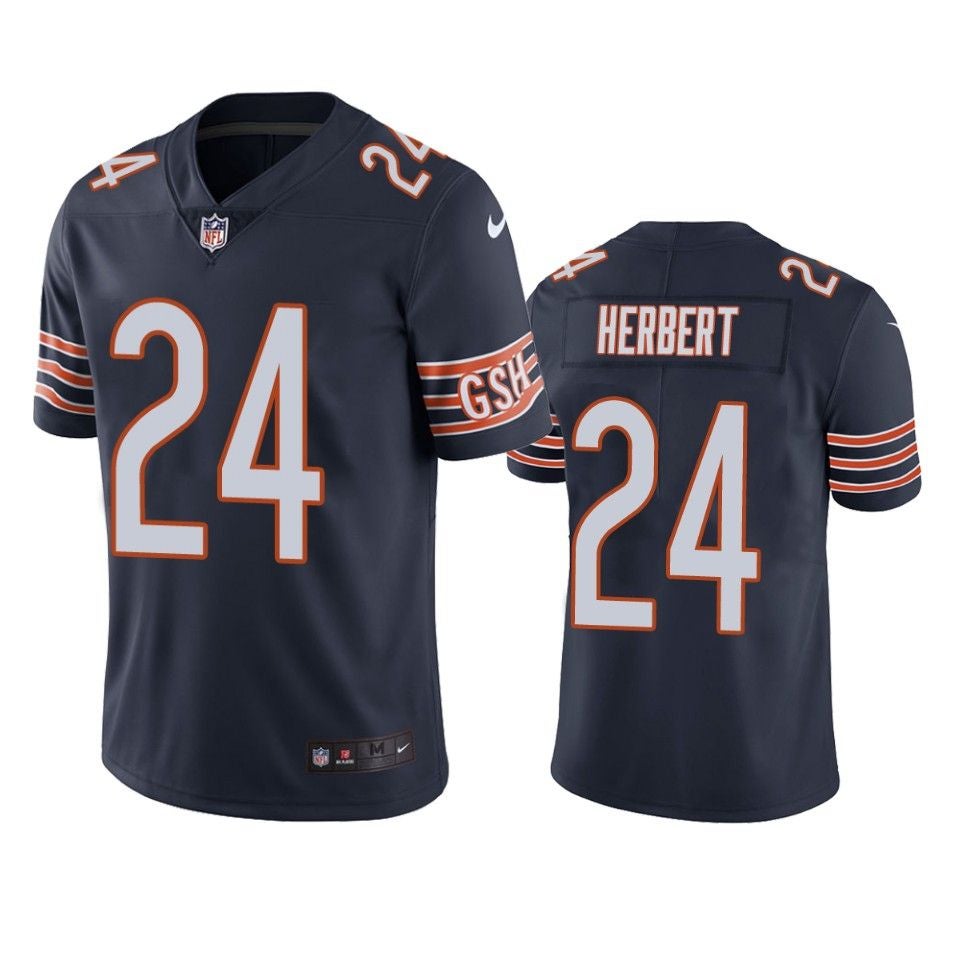 Men's Chicago Bears Khalil Herbert Nike Orange Alternate Jersey -  RobinPlaceFabrics