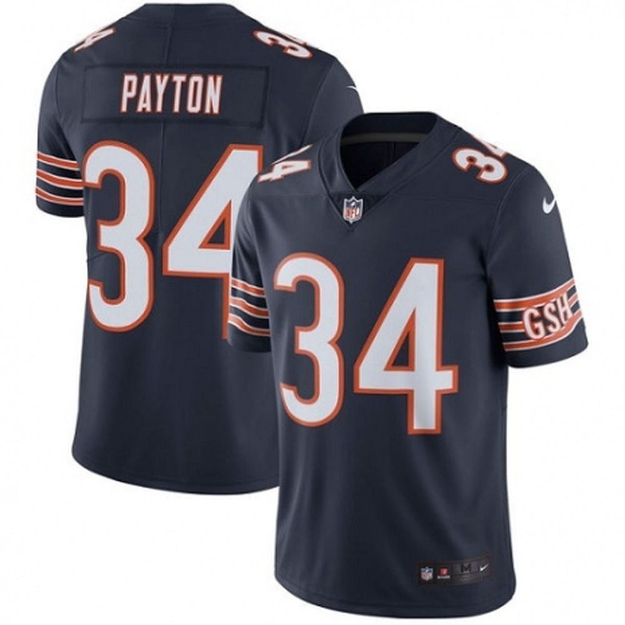 Shirts, Reebok Walter Payton Gsh Throwback Jersey 34