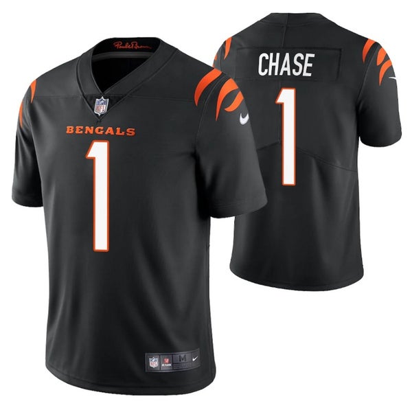 Women's Nike Ja'Marr Chase Orange Cincinnati Bengals Game Jersey