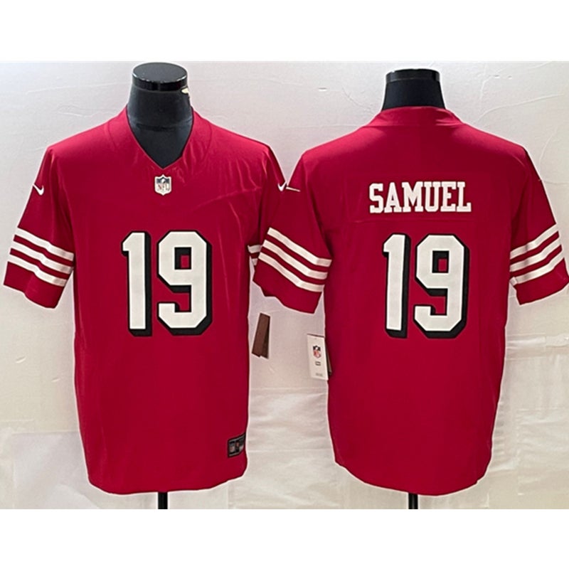 Nike Men's San Francisco 49ers Deebo Samuel #19 Vapor F.U.S.E. Limited Red  Jersey