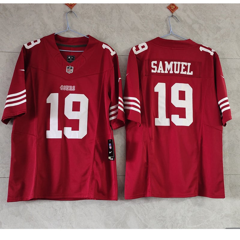 San Francisco 49ers Nike Secondary Alternate Jersey - White - Deebo Samuel  - Mens