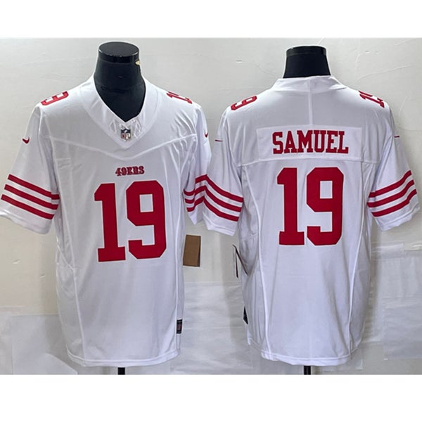 Men's Nike Deebo Samuel Scarlet San Francisco 49ers Vapor F.U.S.E. Limited Jersey Size: Medium