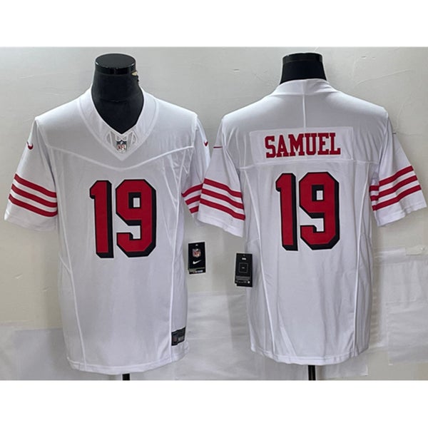 Men's Nike Deebo Samuel White San Francisco 49ers Vapor F.U.S.E. Limited Jersey