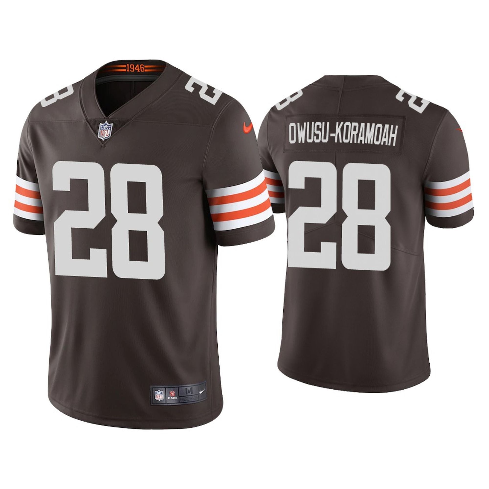 Youth Nike Myles Garrett Orange Cleveland Browns Player Game Jersey