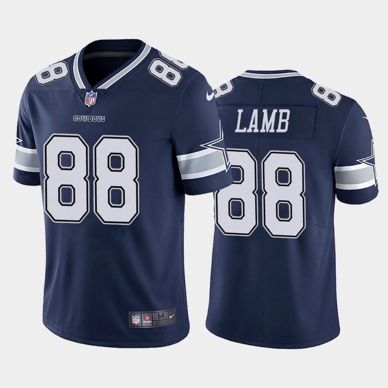 Nike Men's Nike CeeDee Lamb Navy Dallas Cowboys Vapor F.U.S.E.