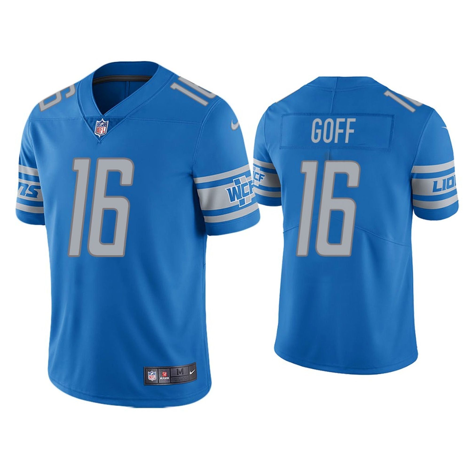 NFL Detroit Lions (Jared Goff) Women's Game Football Jersey