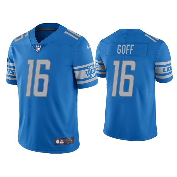 Jared Goff Detroit Lions Nike Player Game Jersey - Blue