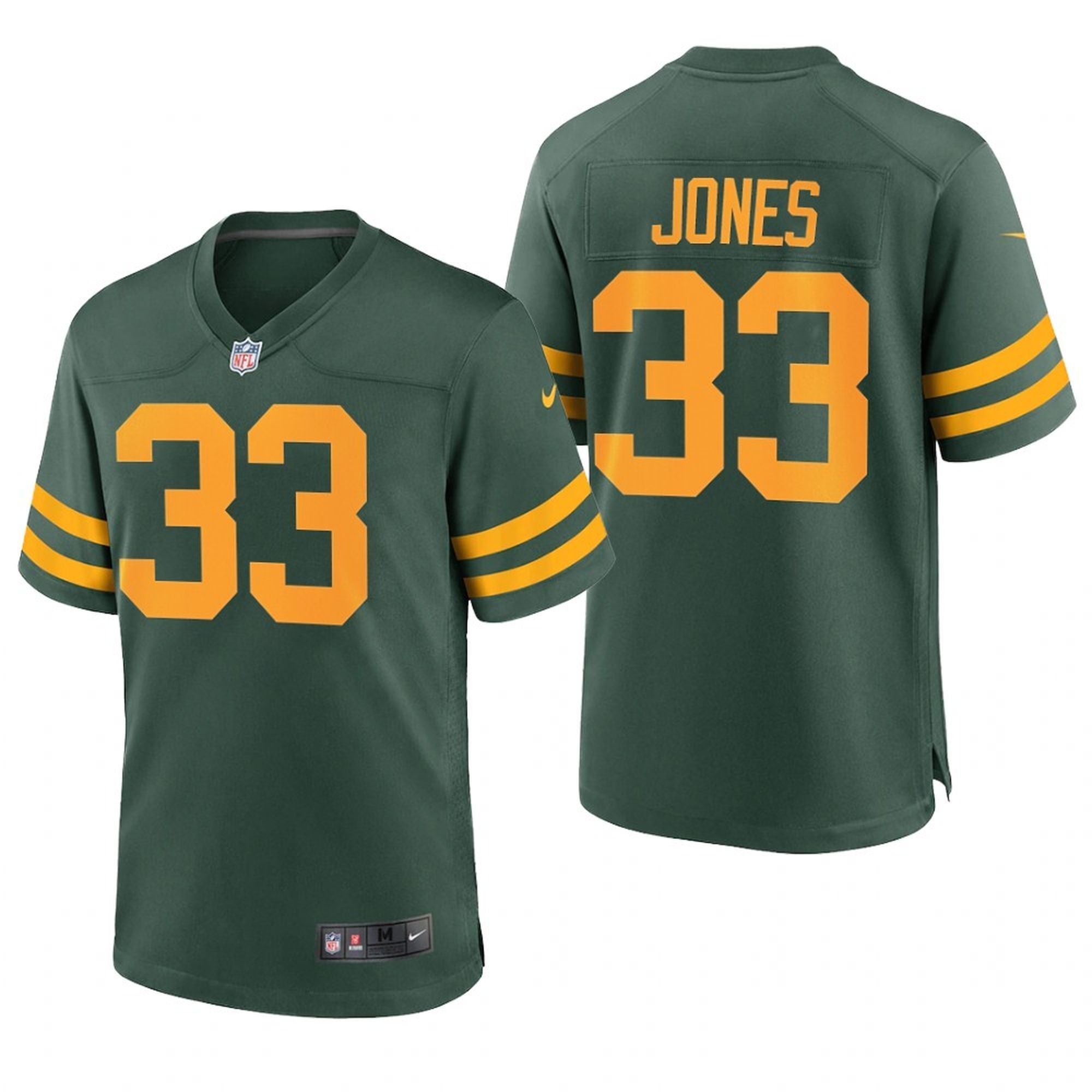 Men's Majestic NFL Packers jersey #12 Rodgers, Green mesh XL