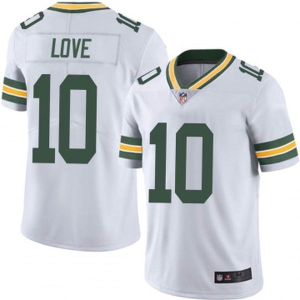 Men's Nike Jordan Love Green Bay Packers Game Jersey Size: Small