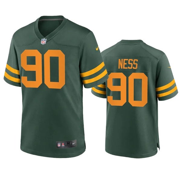 Green Bay Packers Lukas Van Ness Green Alternate Jersey