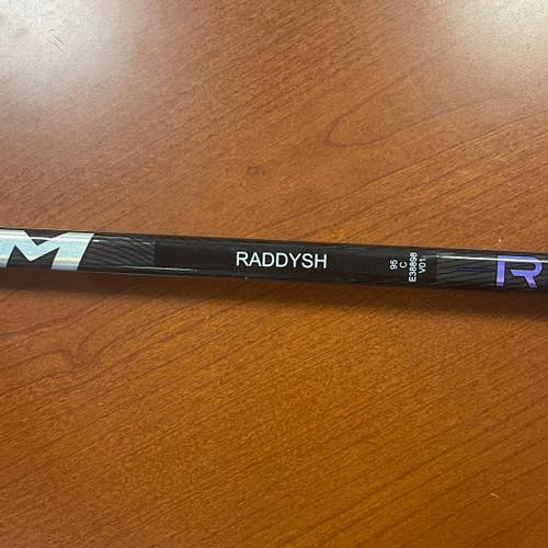 #24 Darren Raddysh New Senior CCM Right Handed RibCor Trigger 7 Pro Hockey Stick Pro Stock