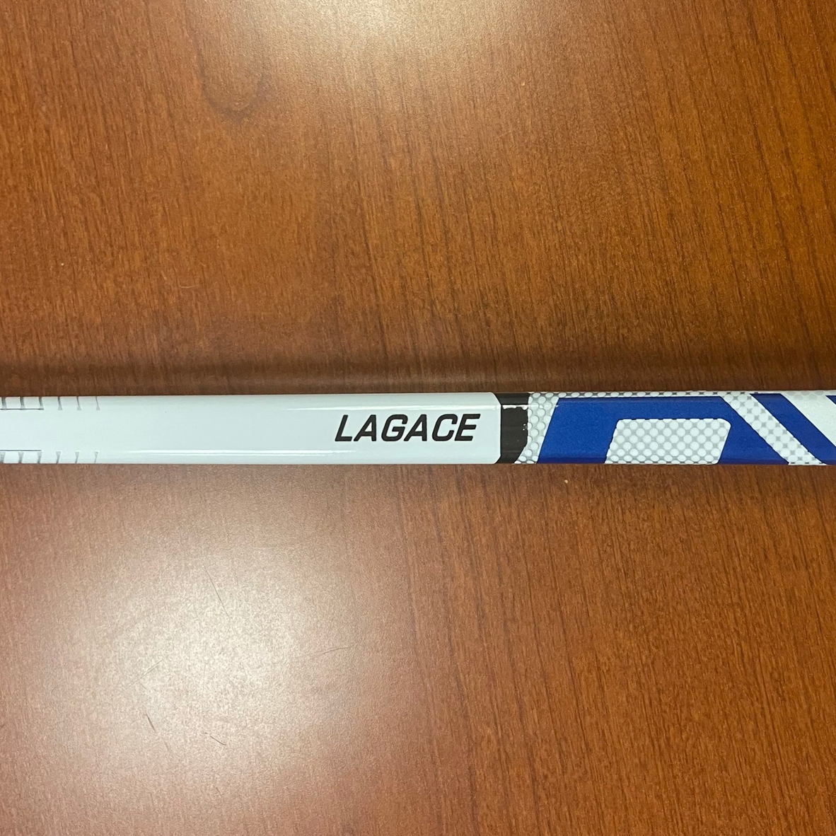 #33 Max Lagace - New Senior Warrior Regular Goalie Stick Pro Stock