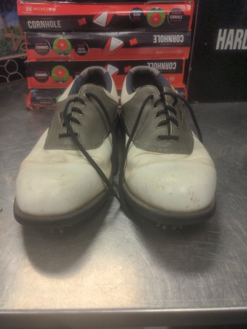 Footjoy Used Size 13 (Women's 14) White Men's Golf Shoes