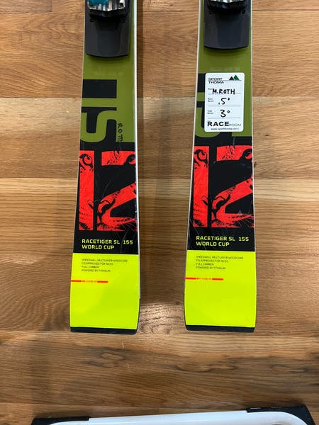 ＶＯＬＫＬ　ＲＡＣＥＴＩＧＥＲ　ＲＡＣＩＮＧ155㎝ Volkl Racetiger SL Skis 155 cm + R-Motion3 12 GW Bindings 2025
