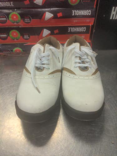 Footjoy Used Size 8.0 (Women's 9.0) White Men's Golf Shoes