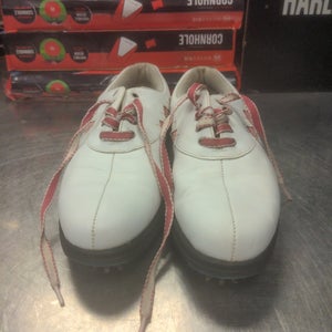 Used Foot Joy 98508 Womens Golf Shoes White Senior 6.5 11730-S000045868