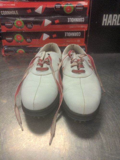 Footjoy Used Size 6.5 (Women's 7.5) White Women's Golf Shoes